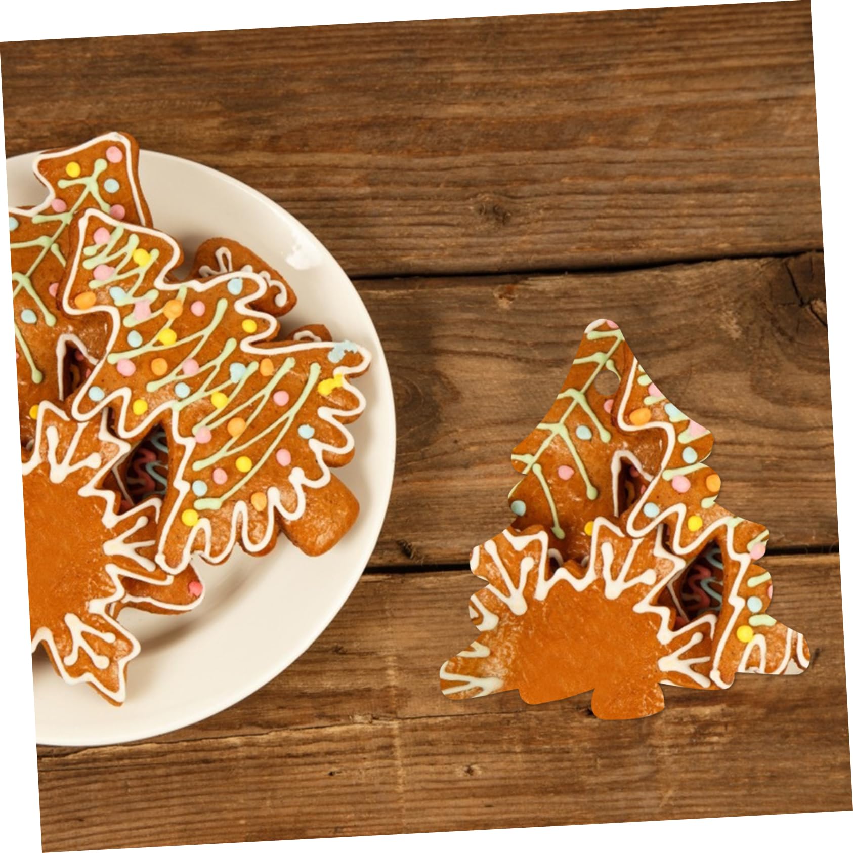 3 Series Moldes De Silicona De Navidad Chocolate De Tarta De Queso Molde Casero Marcos De Bricolaje De Navidad Para Hacer Colgantes Gel De Sílice 6 Piezas*3
