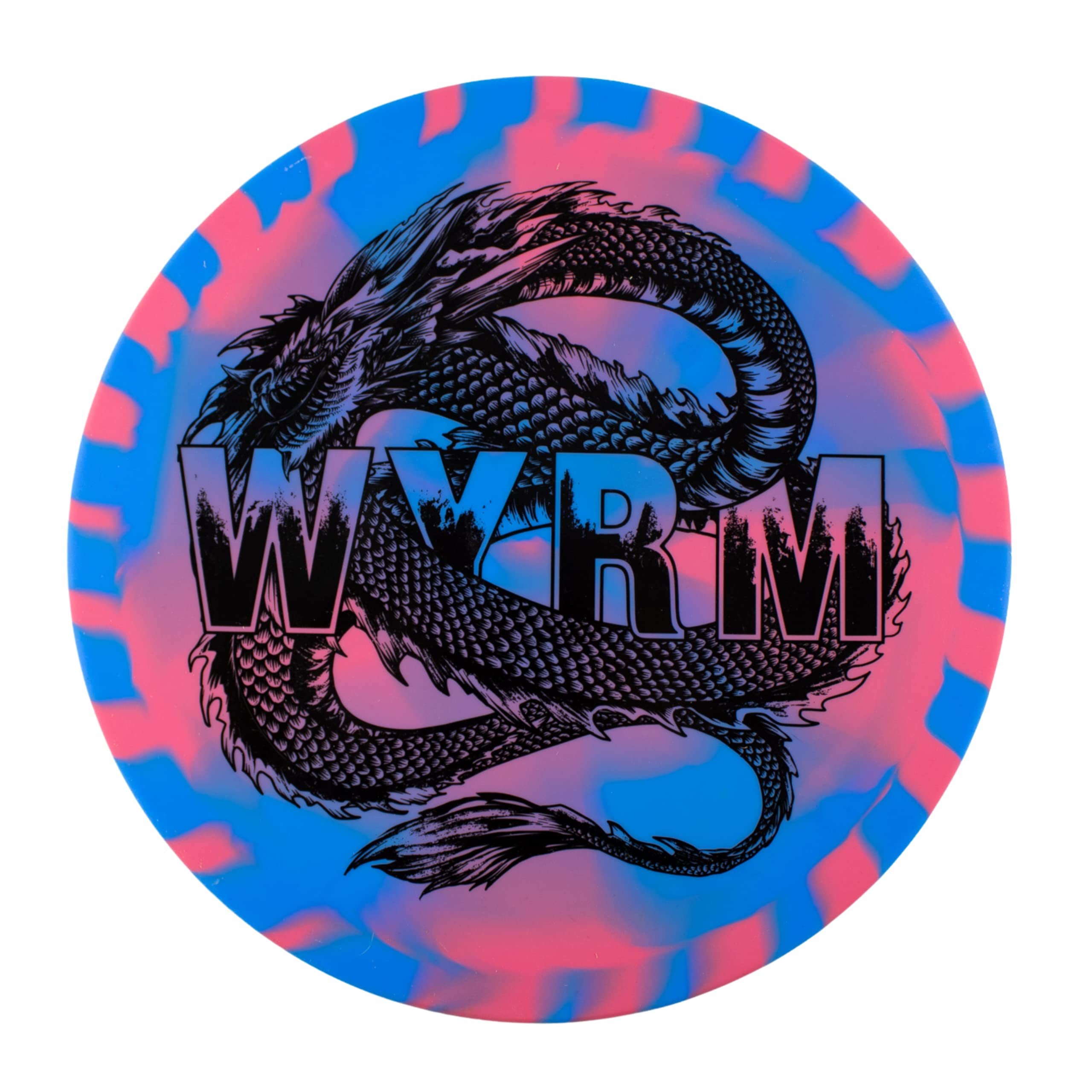 Divergent Discs Wyrm | Overstable Driver Disc | Flexible Fairway Driver Disc Golf Disc (Colors Vary)
