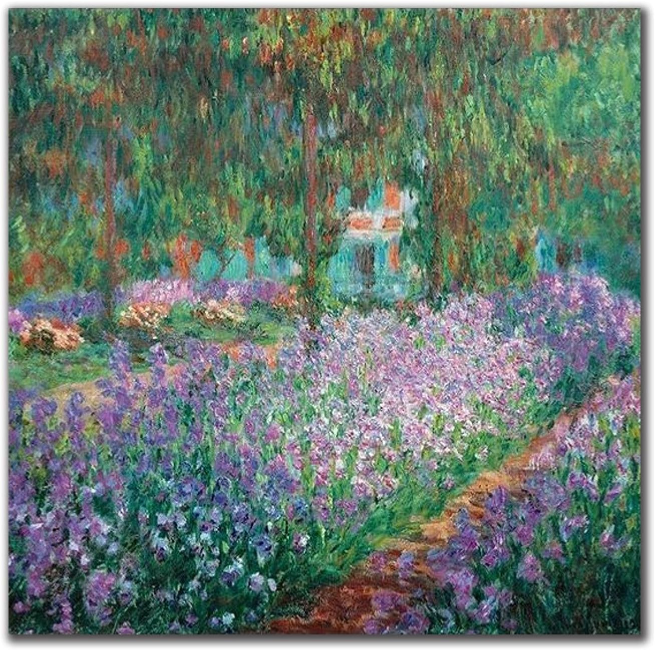 油絵 油彩 油彩画 絵 絵画【夜桜と青い満月】 油絵 油彩 油彩画 絵