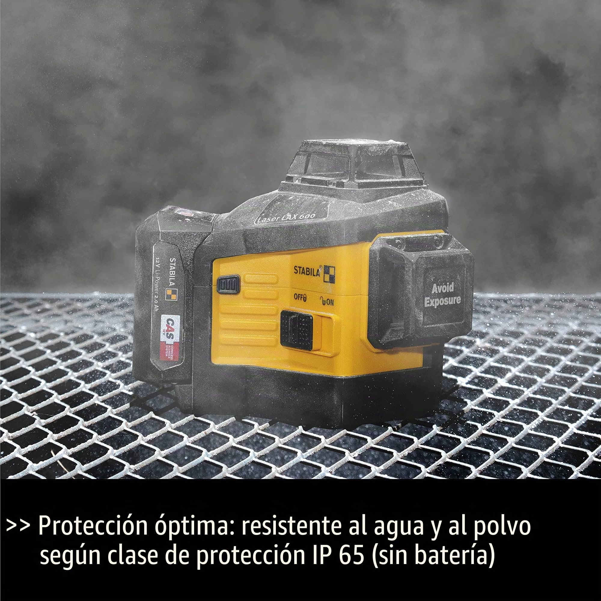 Stabila. Láser multilínea LAX 600 (con batería y cargador)