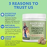 Vista 4 de Suplemento masticable digestivo probiótico para perros