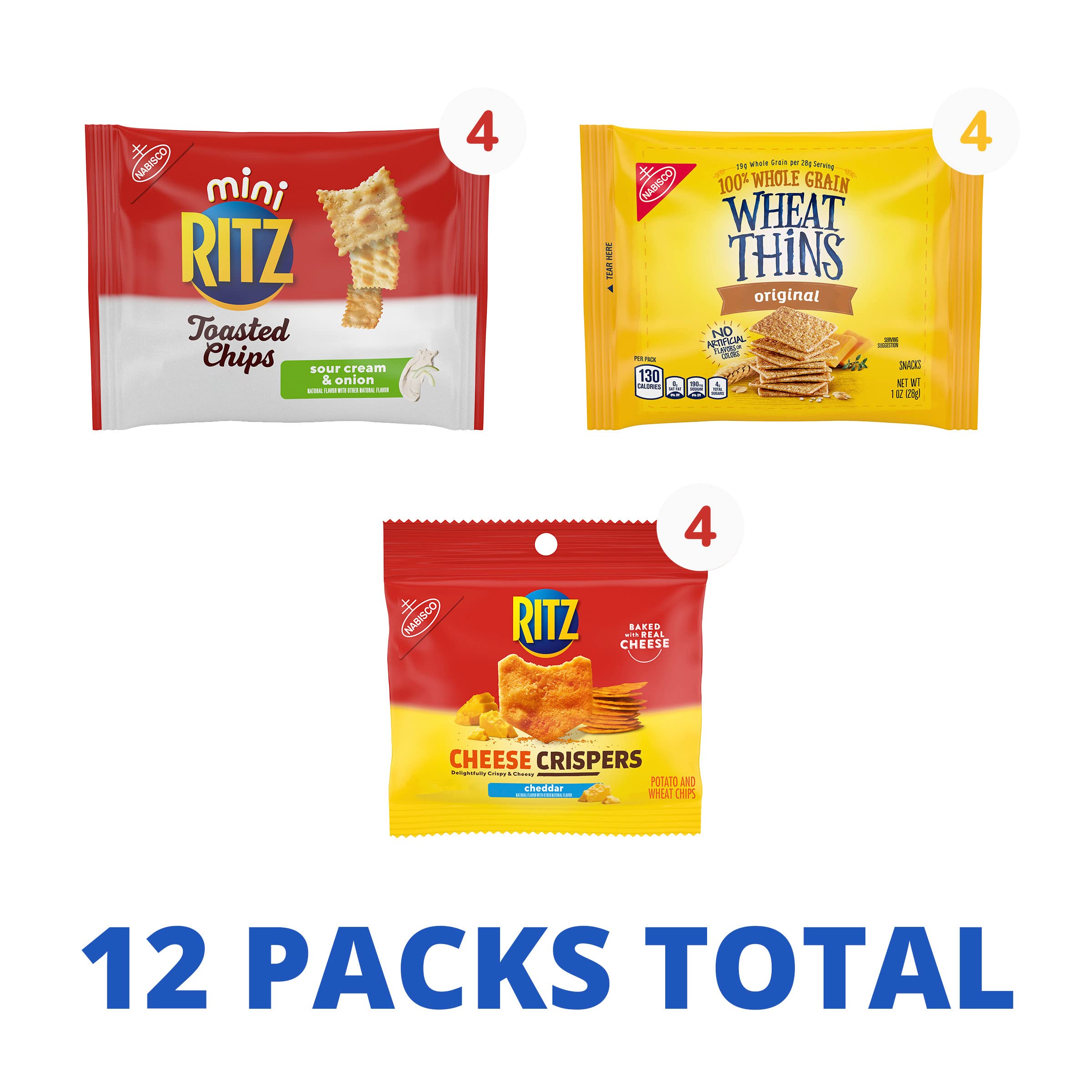 Buy Nabisco Cracker Variety Pack, RITZ Mini Toasted Chips Sour Creme