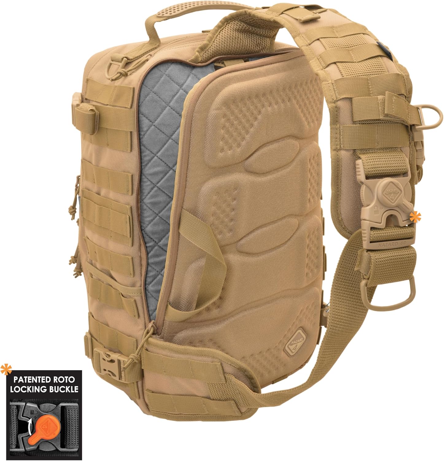 HAZARD 4 Sidewinder(TM) Full-Sized Laptop Sling Pack (R) - Coyote