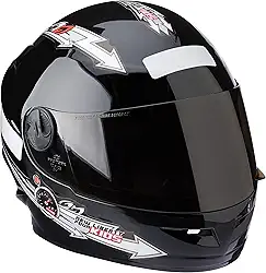 CAPACETE FECHADO PRO TORK LIBERTY FOR KIDS SOLID PRETO TAM. 54 VIS. FUMÊ