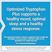 Vista 5 de Life Extension Optimized Tryptophan Plus 1000mg - Suplemento de L-triptófano con niacina y L-lisina para un sueño saludable y respuesta al estrés