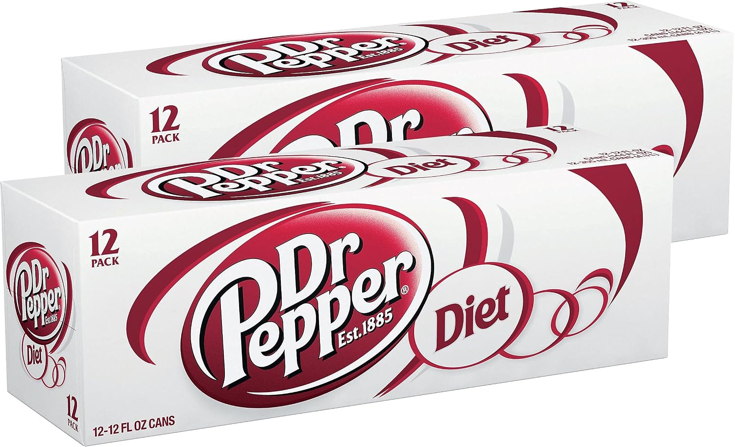 Diet Dr Pepper 12 oz. cans, 24 pk.