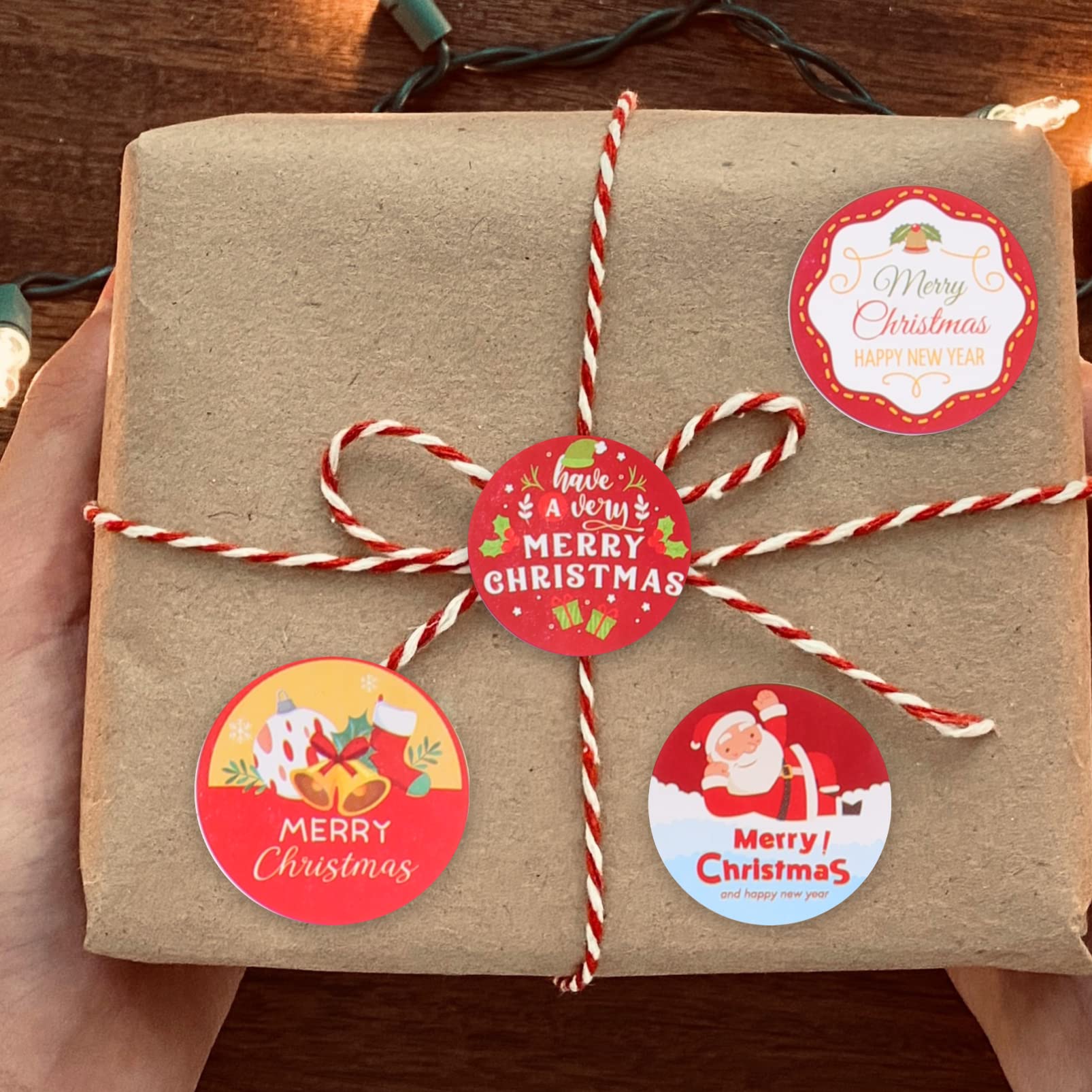 5 Set Adesivi Natalizi Ornamenti Busta Di Natale Sigilli Adesivi Stickers Natalizi Stickers Natale Decorazioni Matrimonio Sigillanti Per Confezioni 4 Pezzi * 5