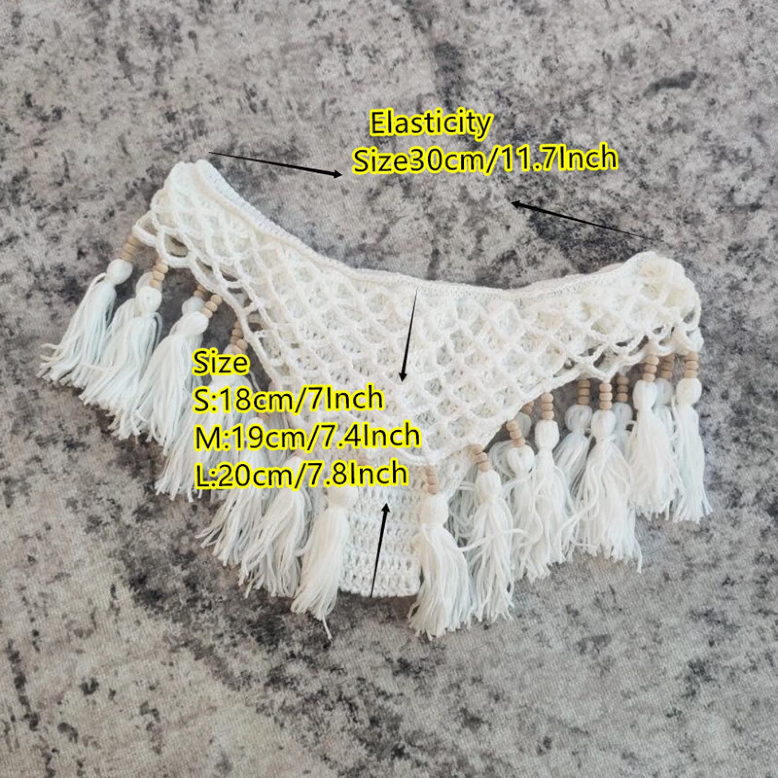 Conjunto De Bikini De Ganchillo Hecho A Mano A La Moda Traje De Baño con Borlas De Verano Traje De Baño Sexy con Cuello Colgante Y Espalda Descubierta Ropa De Playa