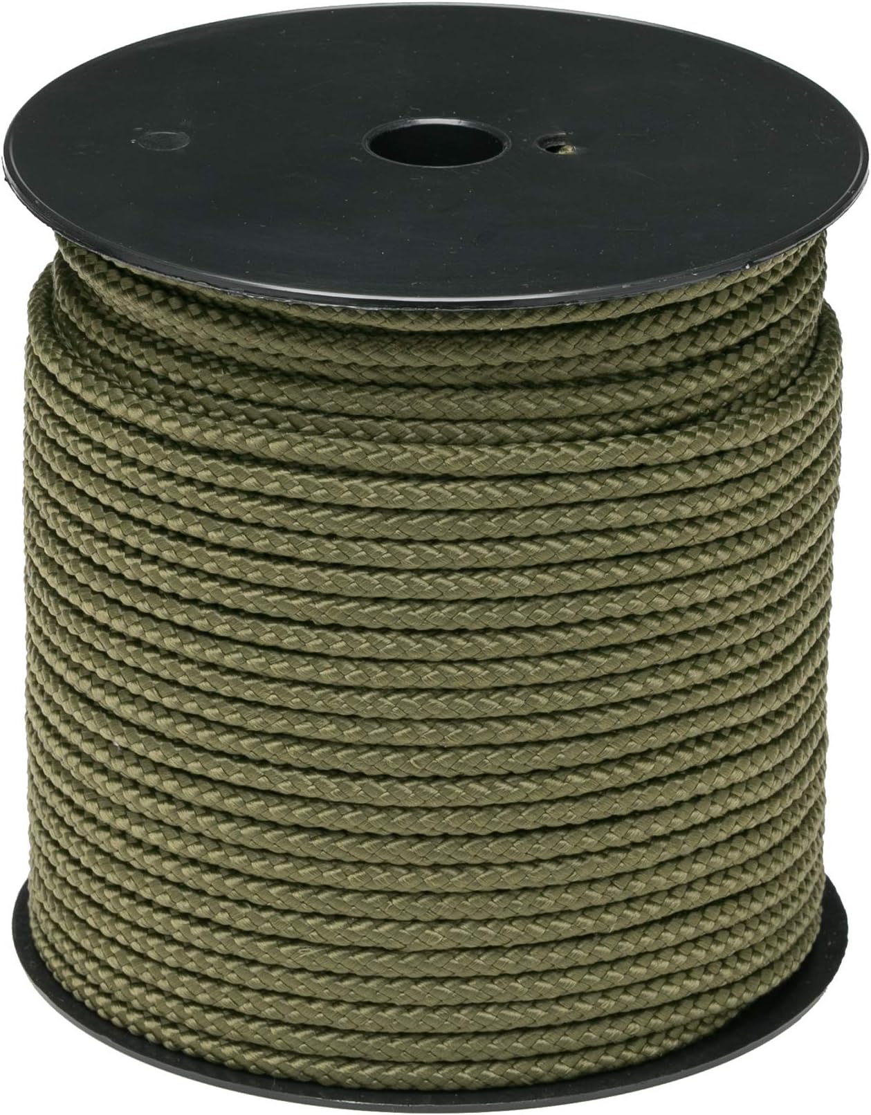 Corde Polypropylène Tressée Kaki Ø 3,5 Mm – 100 M, Résistance 110 Kg – Idéale Jardinage & Bricolage