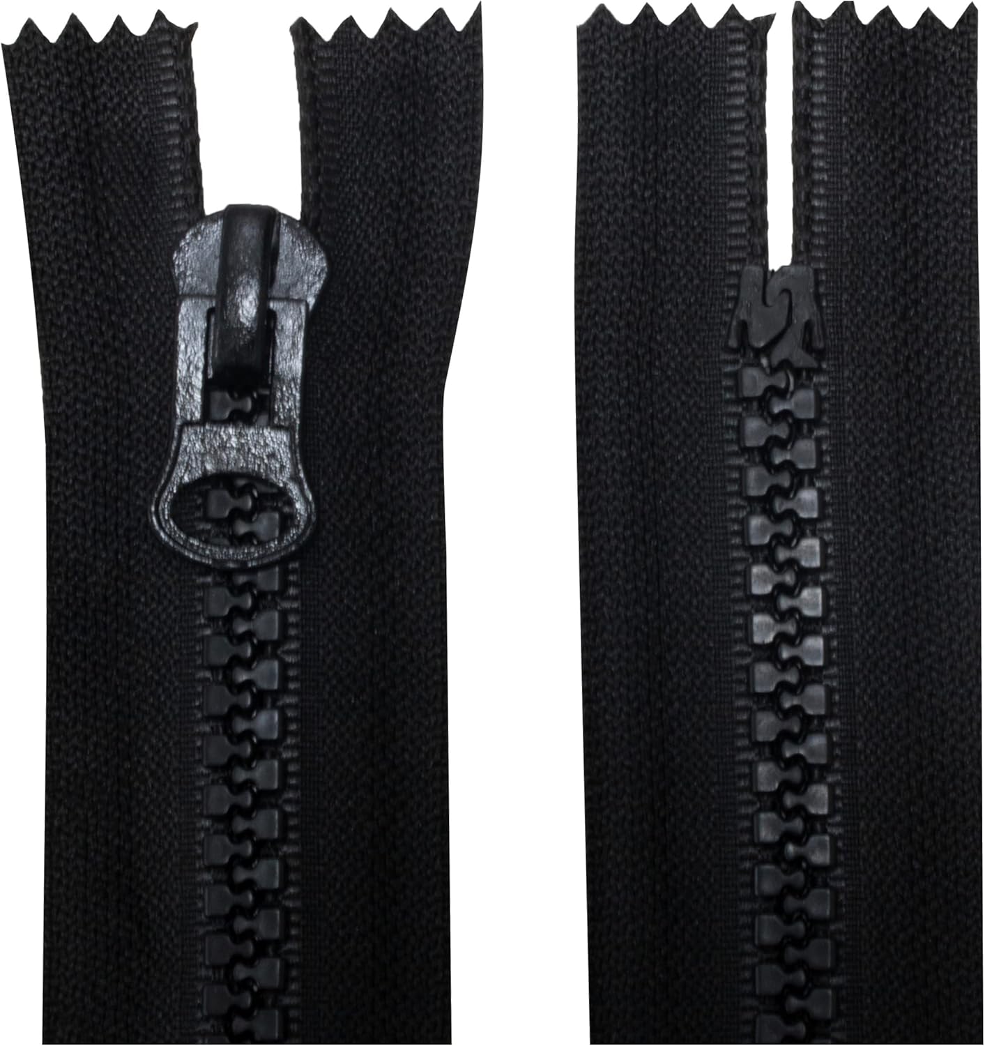 ZlideOn Cursore Cerniera Ricambio - Nero, Normale (L) - Cursori Per Cerniere Lampo In Plastica - Foto 6