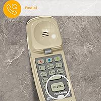 Vista 20 de Teléfono con cable AT&T 688 pies, Negro