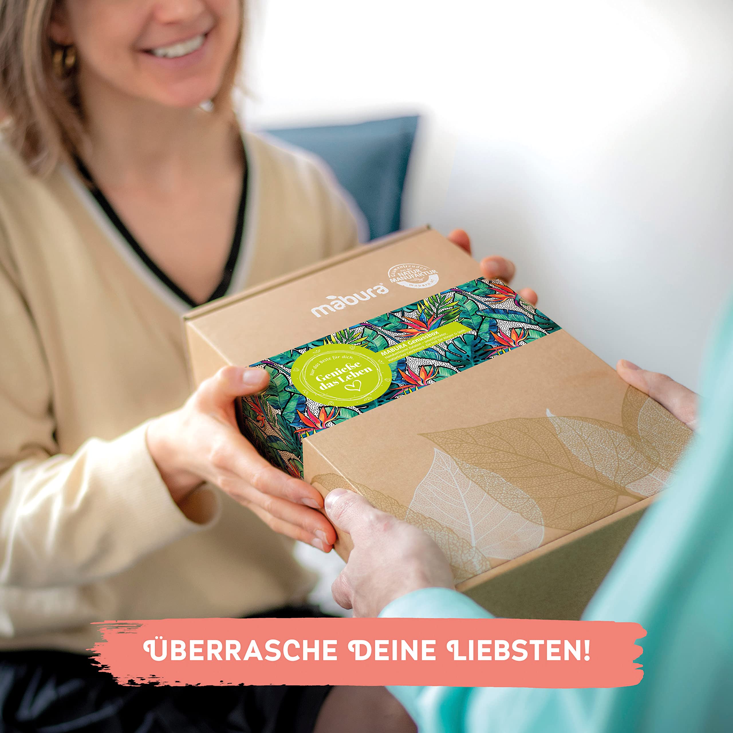 Gewürze Geschenkset - 100% BIO & Handmade – Das Geschenk zum Kochen für Frauen & Männer – Gewürz Set in schöner Geschenk Box – 6 Gewürze aus aller Welt – vegan – glutenfrei – weizenfrei