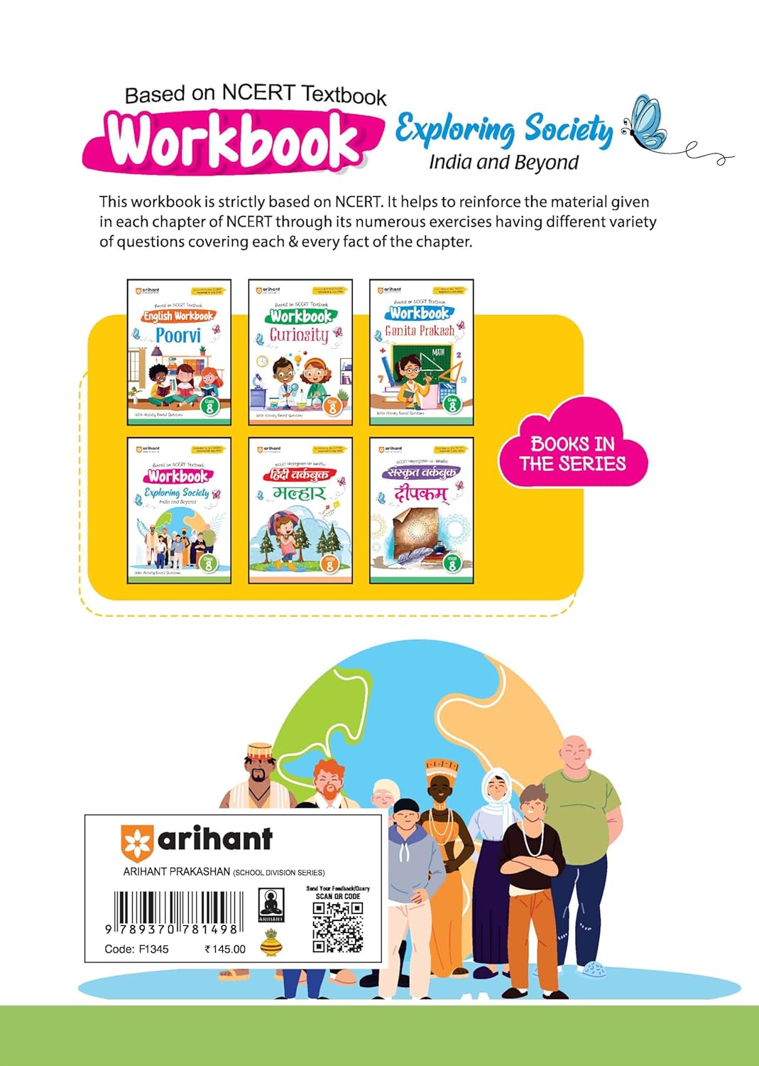 Diwali Sale Arihant Workbook Exploring Society India And Beyond Class 8 | Ncert Textbook Based 2025 Edition | Social Science Workbook With Activity Based Questions, Practice Worksheets &Amp; Exercises For Cbse/Ncert Class 8 Students | English Medium 1 Diwali Sale Arihant Workbook Exploring Society India And Beyond Class 8 | Ncert Textbook Based 2025 Edition | Social Science Workbook With Activity Based Questions, Practice Worksheets &Amp; Exercises For Cbse/Ncert Class 8 Students | English Medium