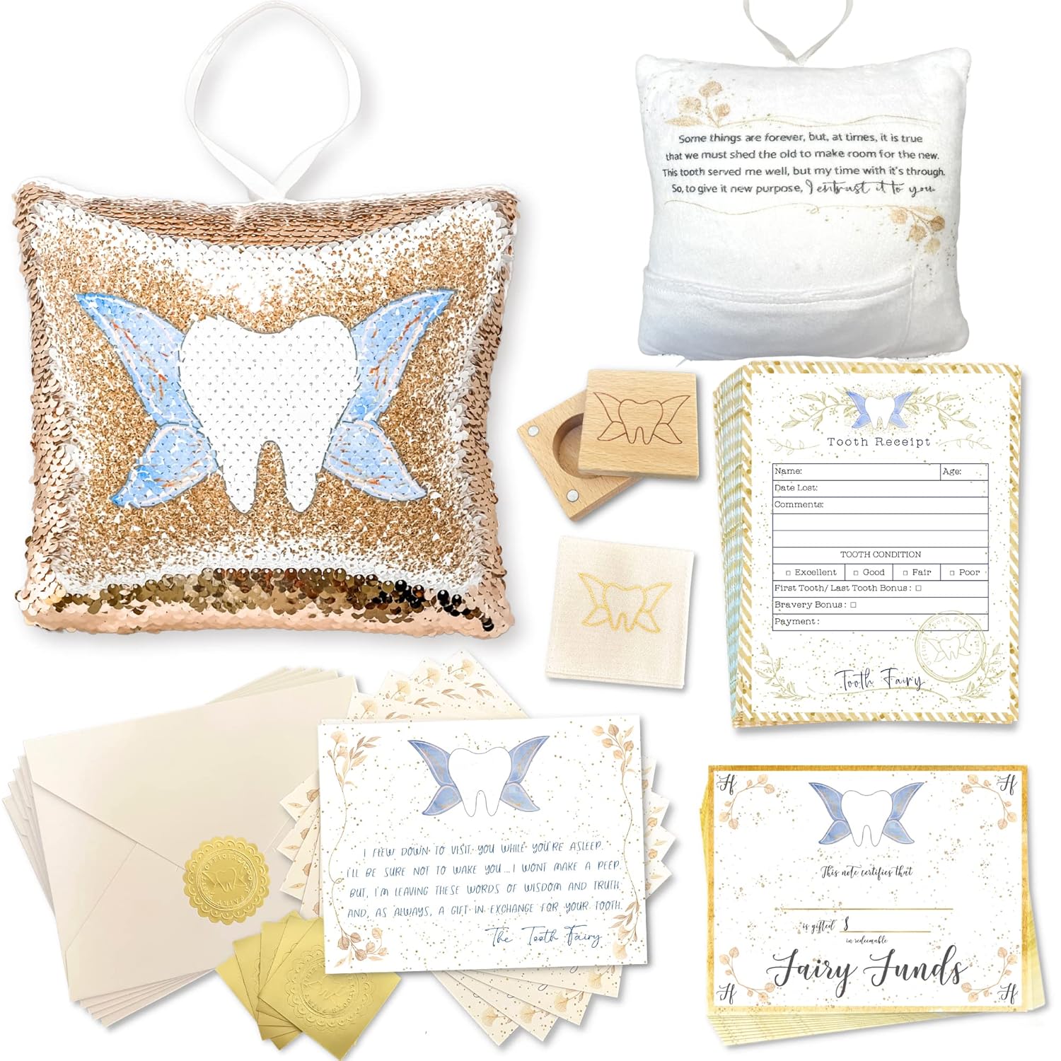 Amazon.com : 20 Moments of Tooth | Complete Tooth Fairy Kit w/Tooth ...