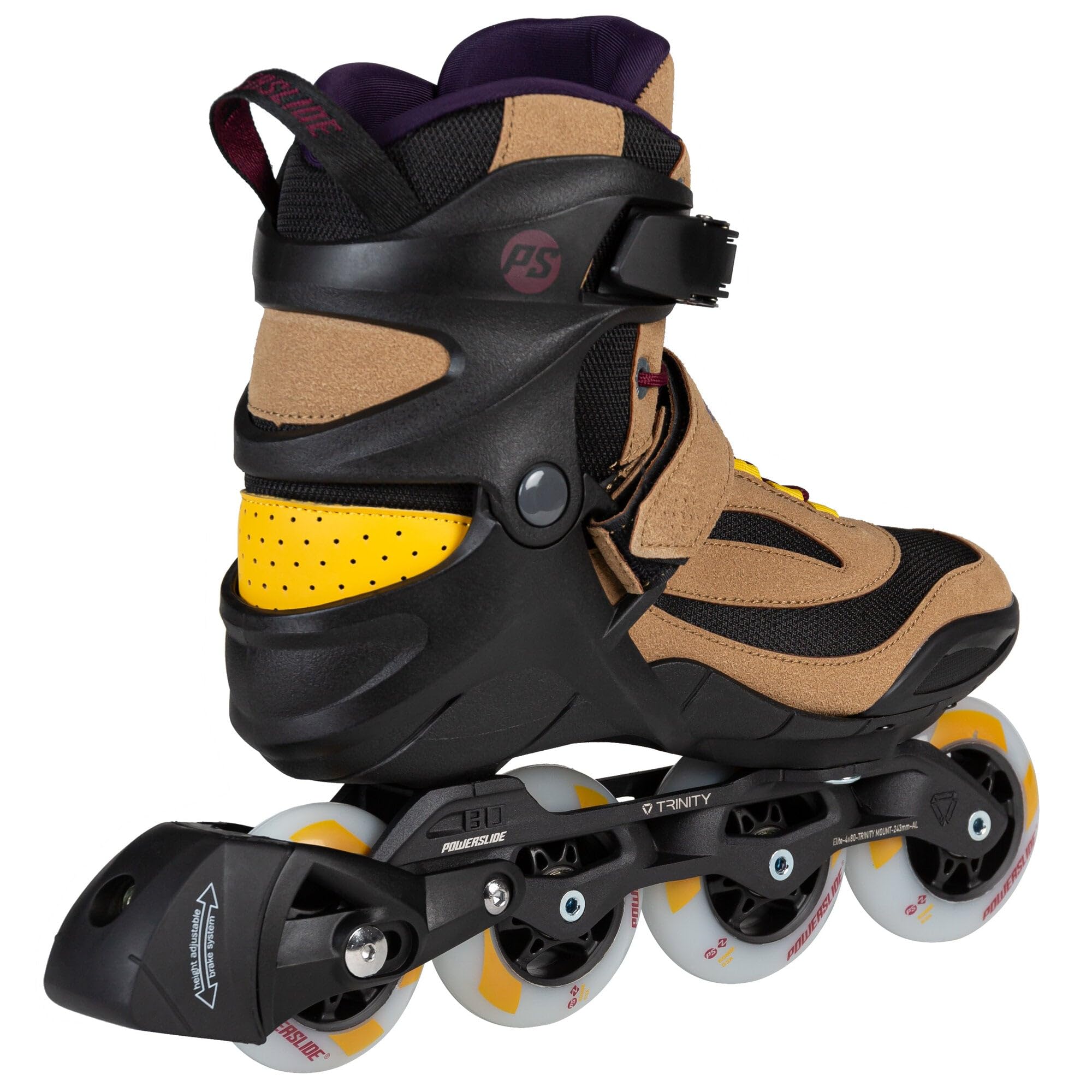 PS Phuzion Radon 80 Skates Umber 6.0 (38)
