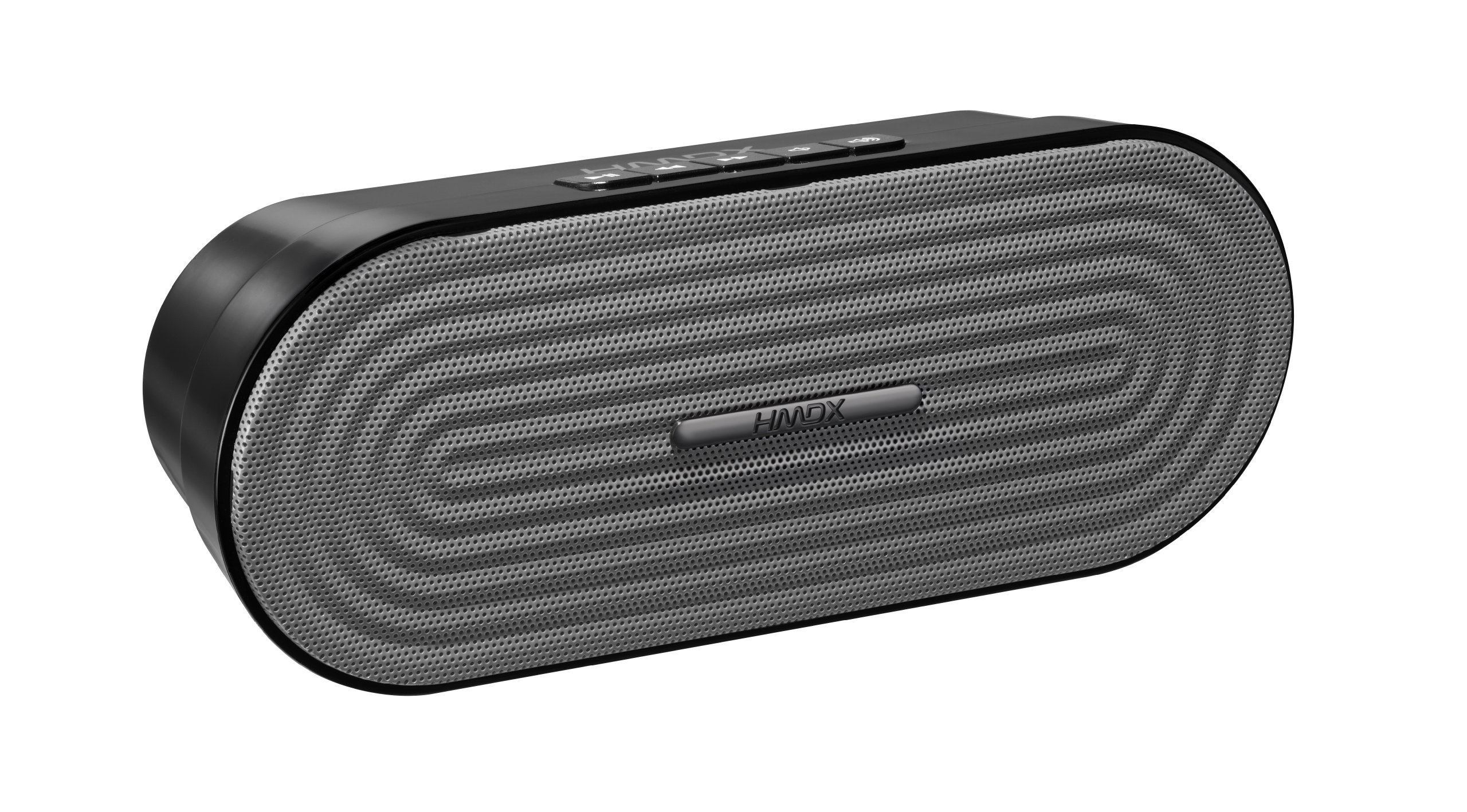 Rave Portable Rechargeable Wireless Speaker, Grey