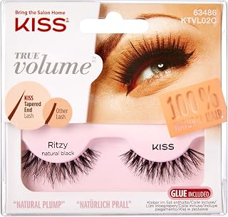 KISS True Volume Lash, Ritzy black 2 Stück (1er Pack)