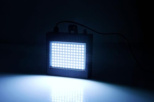 Miniatura 13 de Luces estroboscópicas LED de escenario, 108 LED súper brillantes, iluminación estroboscópica con control de sonido, funcionamiento automático, Luces