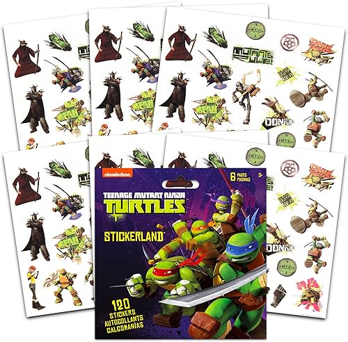 Miniatura 5 de Teenage Mutant Ninja Turtles Juego de mochila y bolsa de almuerzo - Paquete con mochila TMNT para niños, lonchera, botella de agua, calcomanías, más