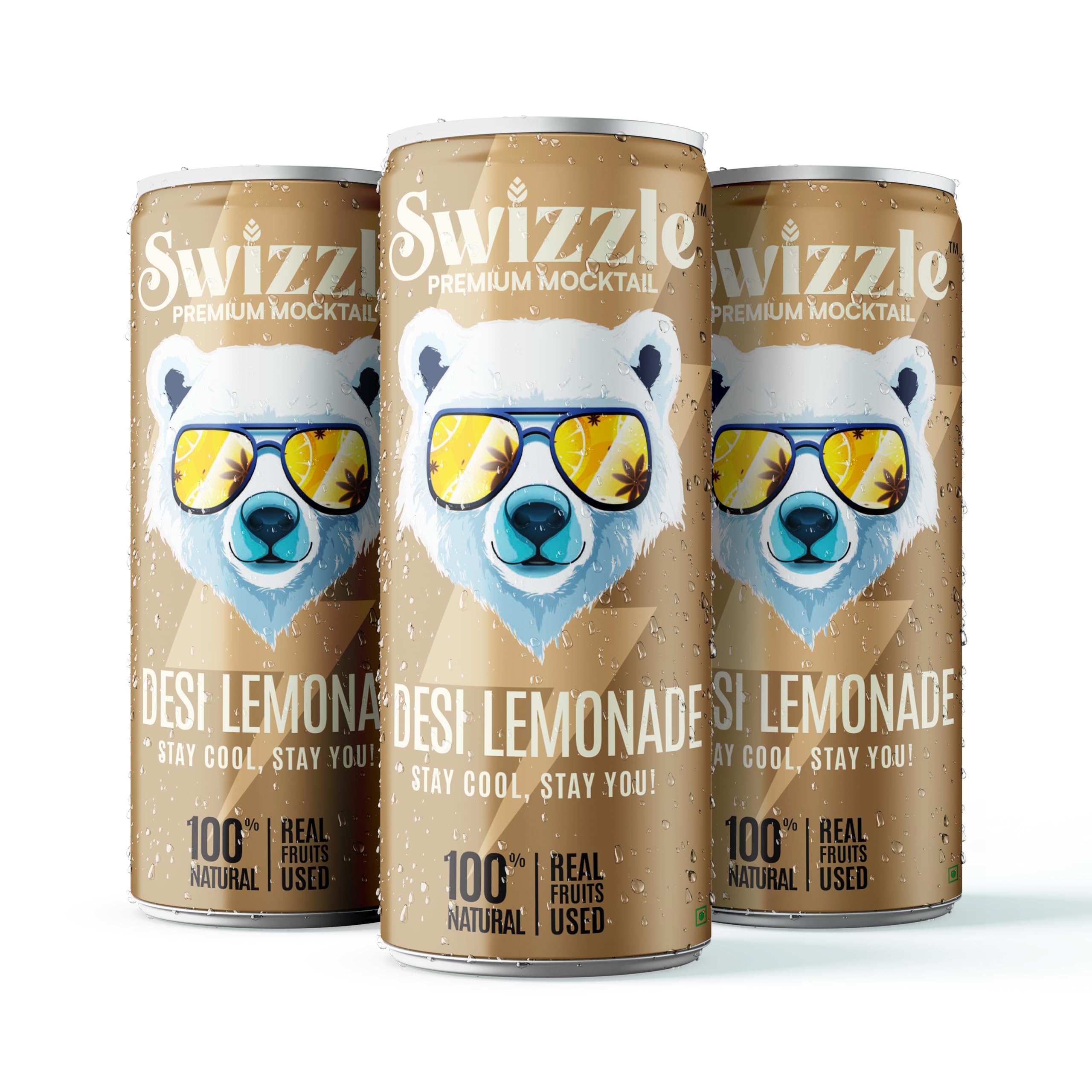 Swizzle Desi Lemonade | Shikanji | 100% Natural Refreshing Drink