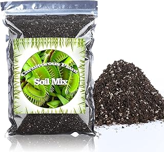 Fleischfressende Pflanzenerde-Mischung, 2L-Beutel in Kleiner Größe zum Umtopfen, aus natürlichen Inhaltsstoffen, ideal für Venusfliegenfallen, Sonnentau und Kannenpflanzen. product image
