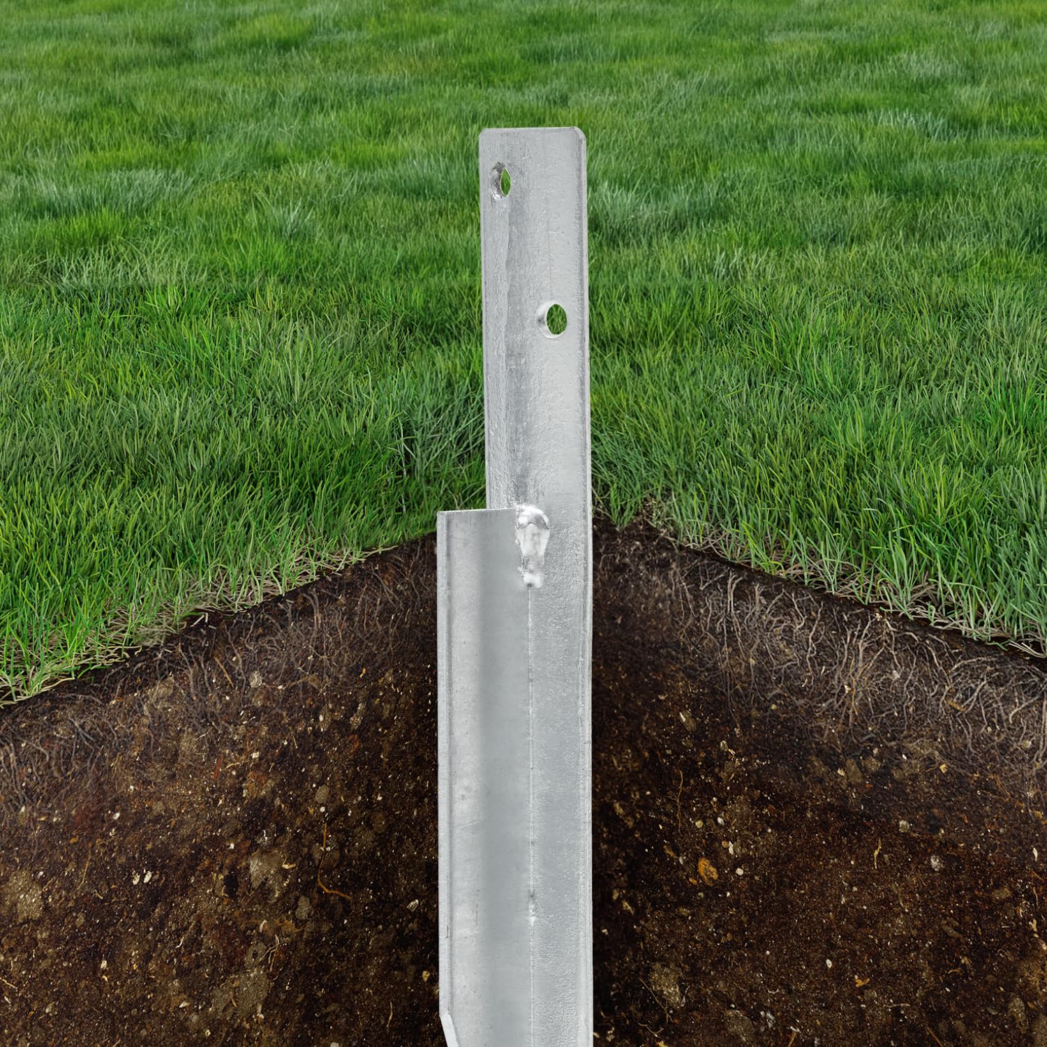 Kit per costruire un'altalena per parco giochi, altalena da giardino, prodotto nell'Unione Europea (grigio, 100°)