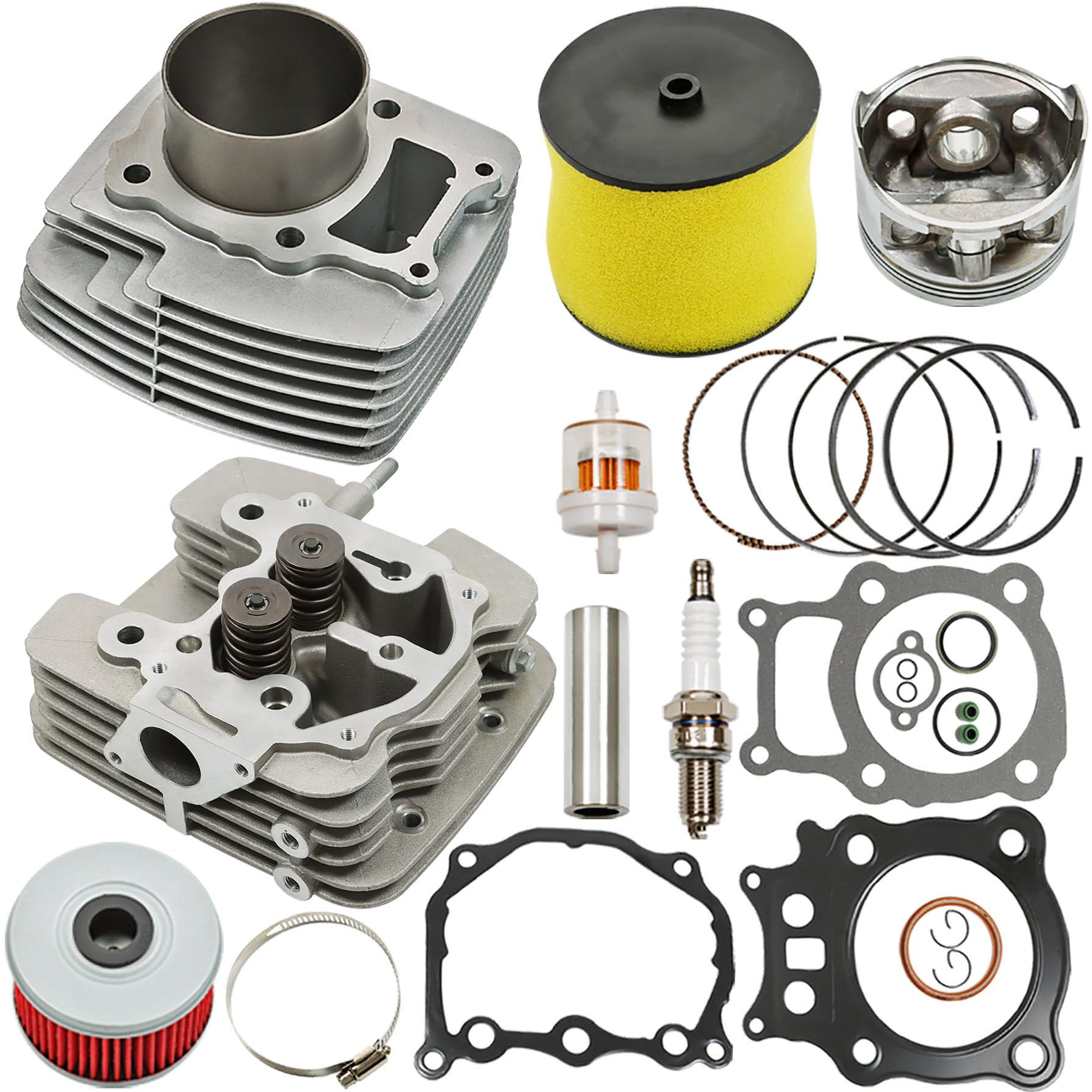 triple・crown Amazon.com: GXYWADY Big Bore 350cc Cylinder Head Piston Top
