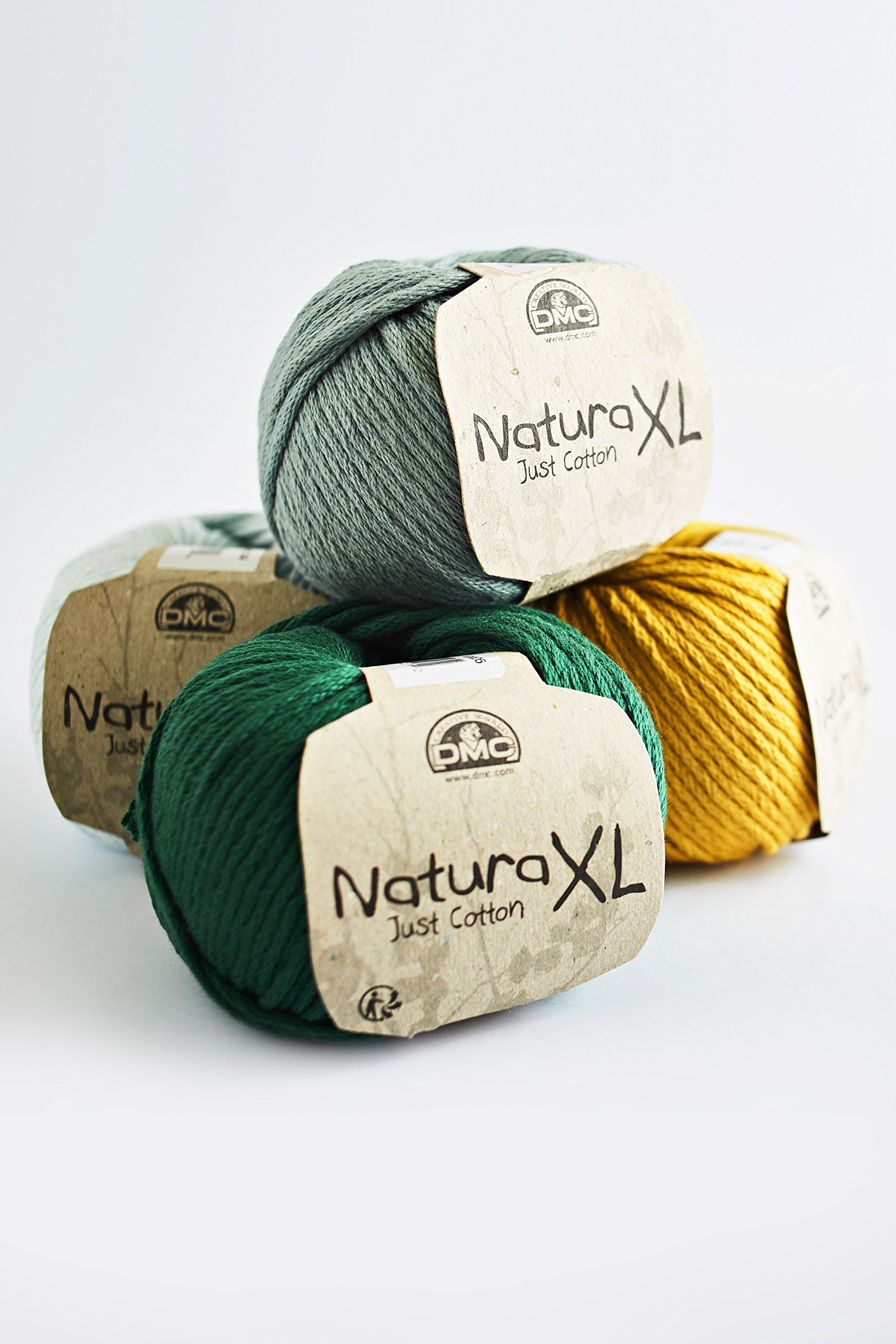 DMC Natura XL Yarn, 100% Cotton, Colour (101) Orange, 100g, 12.0 x 12.0 x 7.0 cm - Image 3