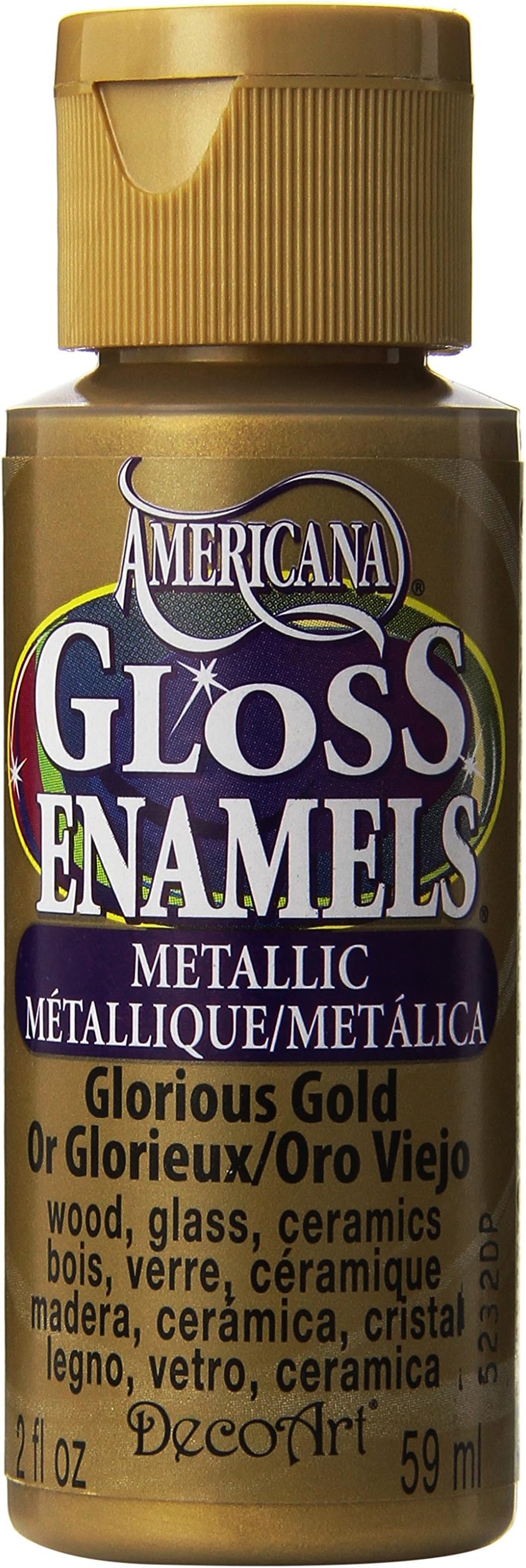 GLOSS ENAML 2OZ GLORIOUS GOLD
