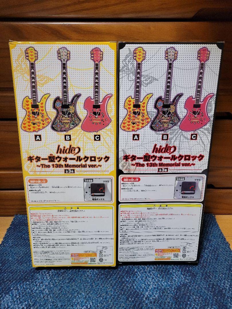 Amazon.co.jp: hide ギター クロック 時計 フィギュア : ホーム＆キッチン