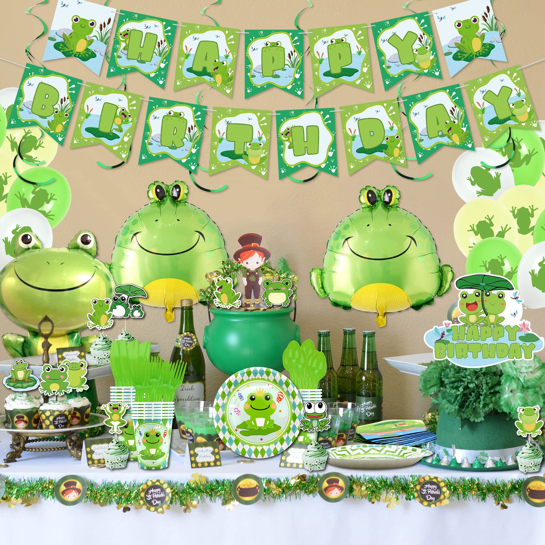 Decoracion Rana Rene Fiesta Navideña Con Temática De Ranas FIESTA INSPIRADA EN RANAS 🐸