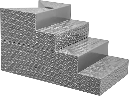 Escaleras de anillo rompibles grises de lujo para anillos de figura de acción de lucha libre