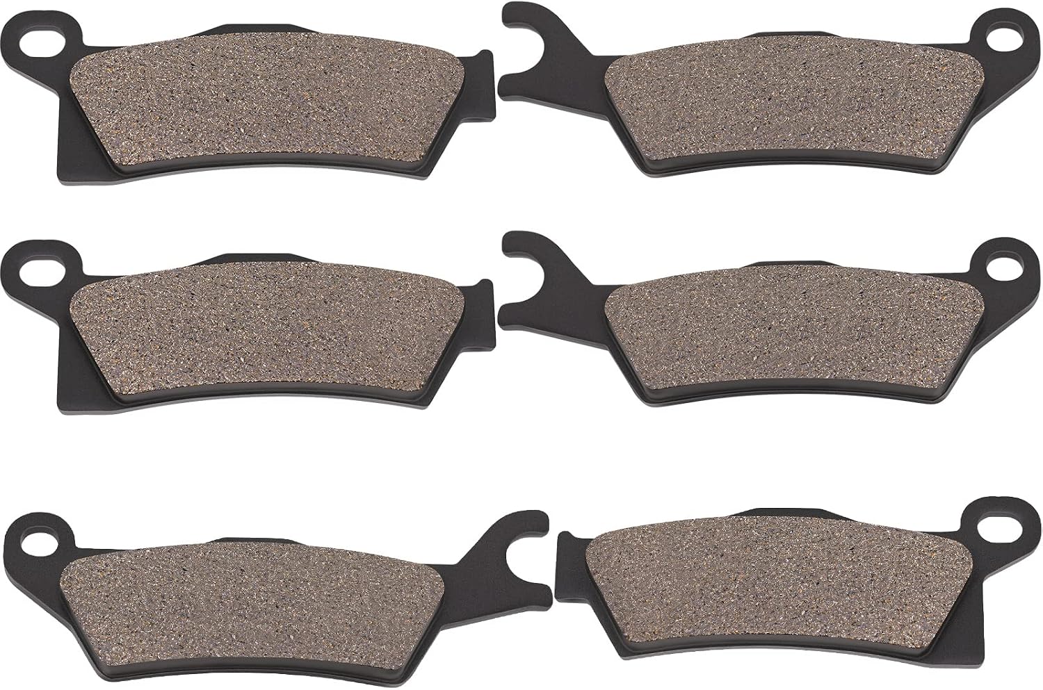 Road Passion Front + Rear Brake Pads for CAN AM Outl&er 650 4x4 MAX 13-16 / Outl&er 650 Mmr 15-16 / Outl&er 500 13-16 / Outl&er 450 L MAX 15-16 18-19 / Outl&er 450 L EFI 15-16 18-19 ATV