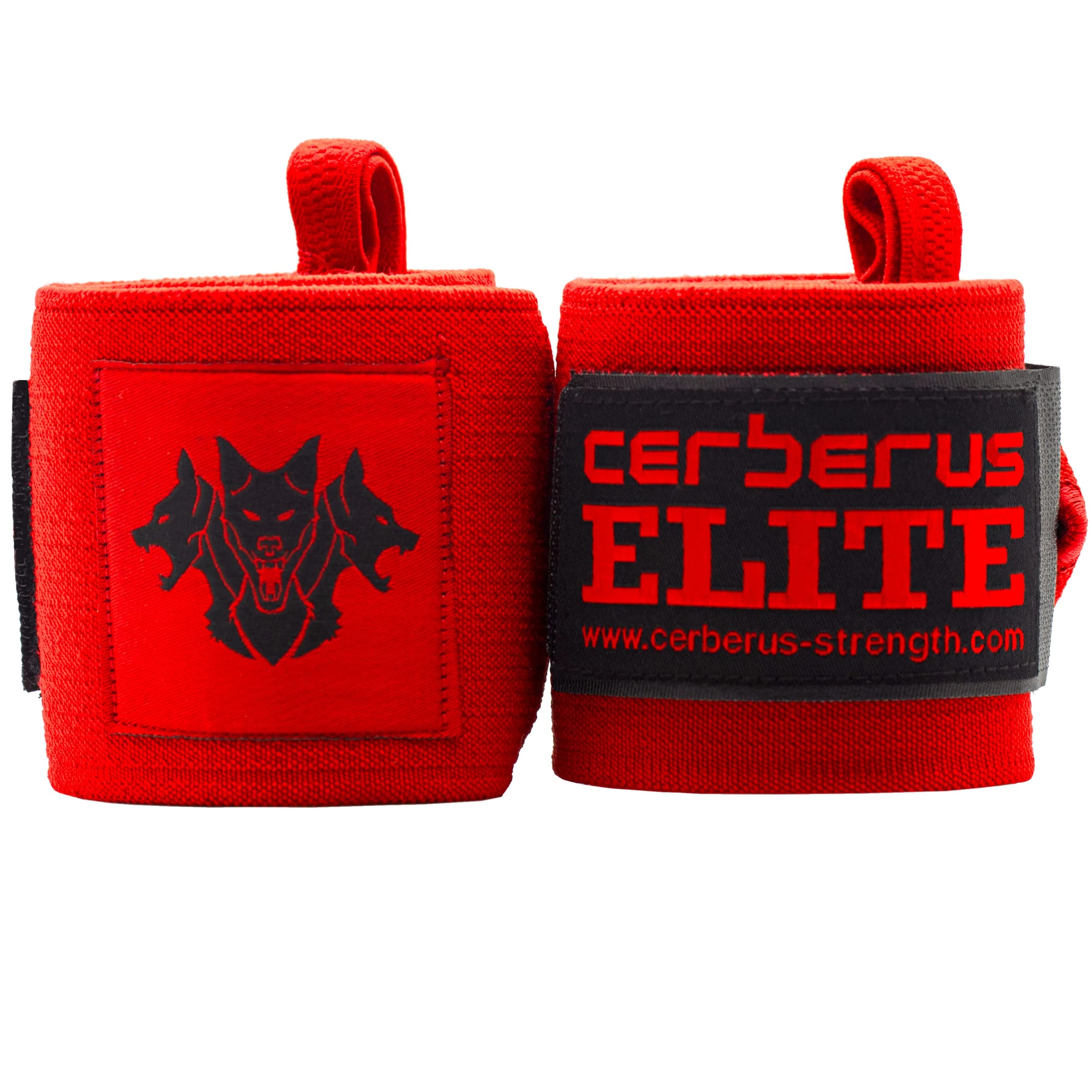 CERBERUS Strength Elite Wrist Wraps (35" Competition Length)
