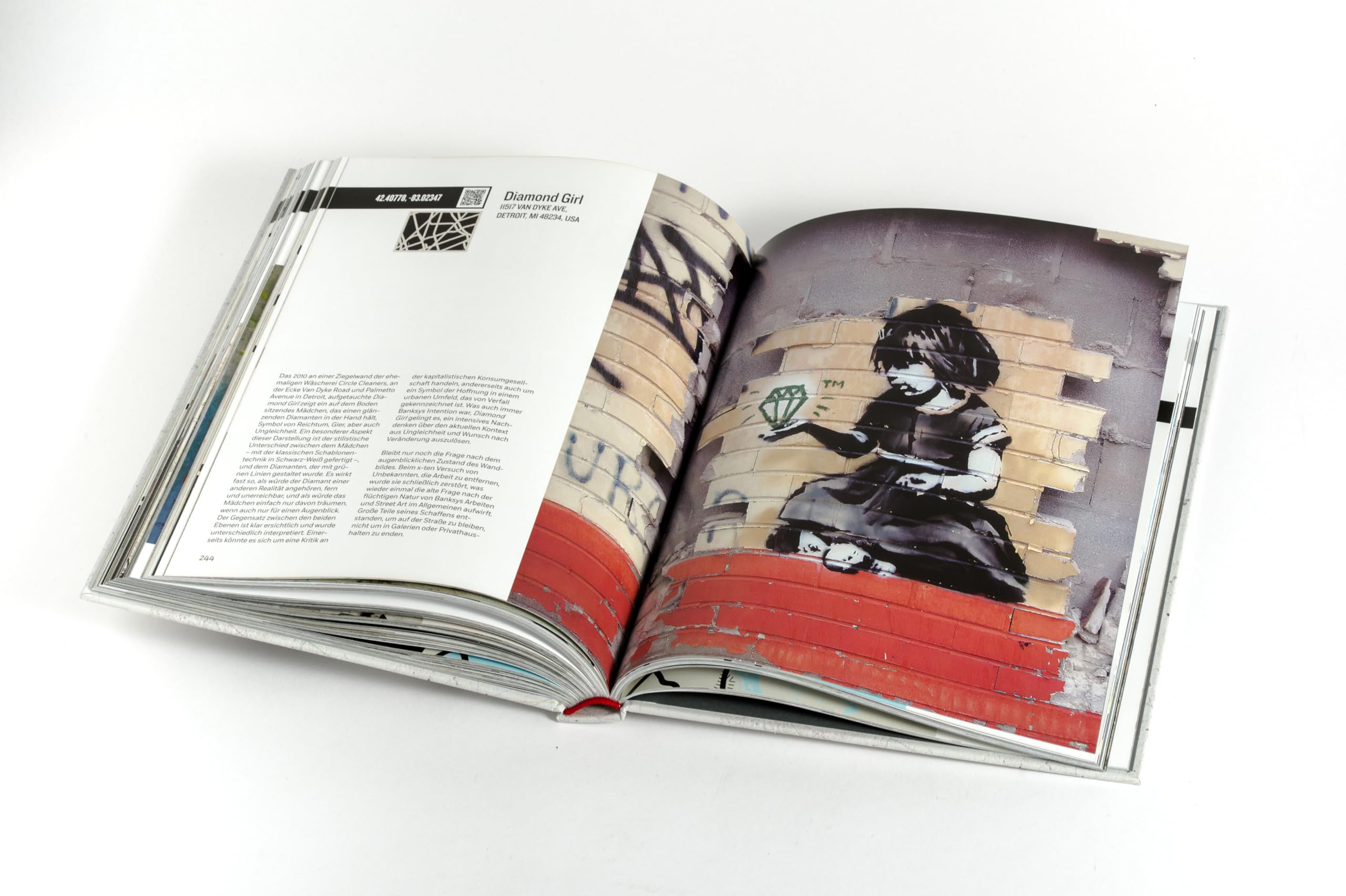 Banksy Global Guide: Orte, Werke, Stories - Interaktiver Bildband mit genauen Geo-Koordinaten für individuelle Besichtigungstouren der Graffitis