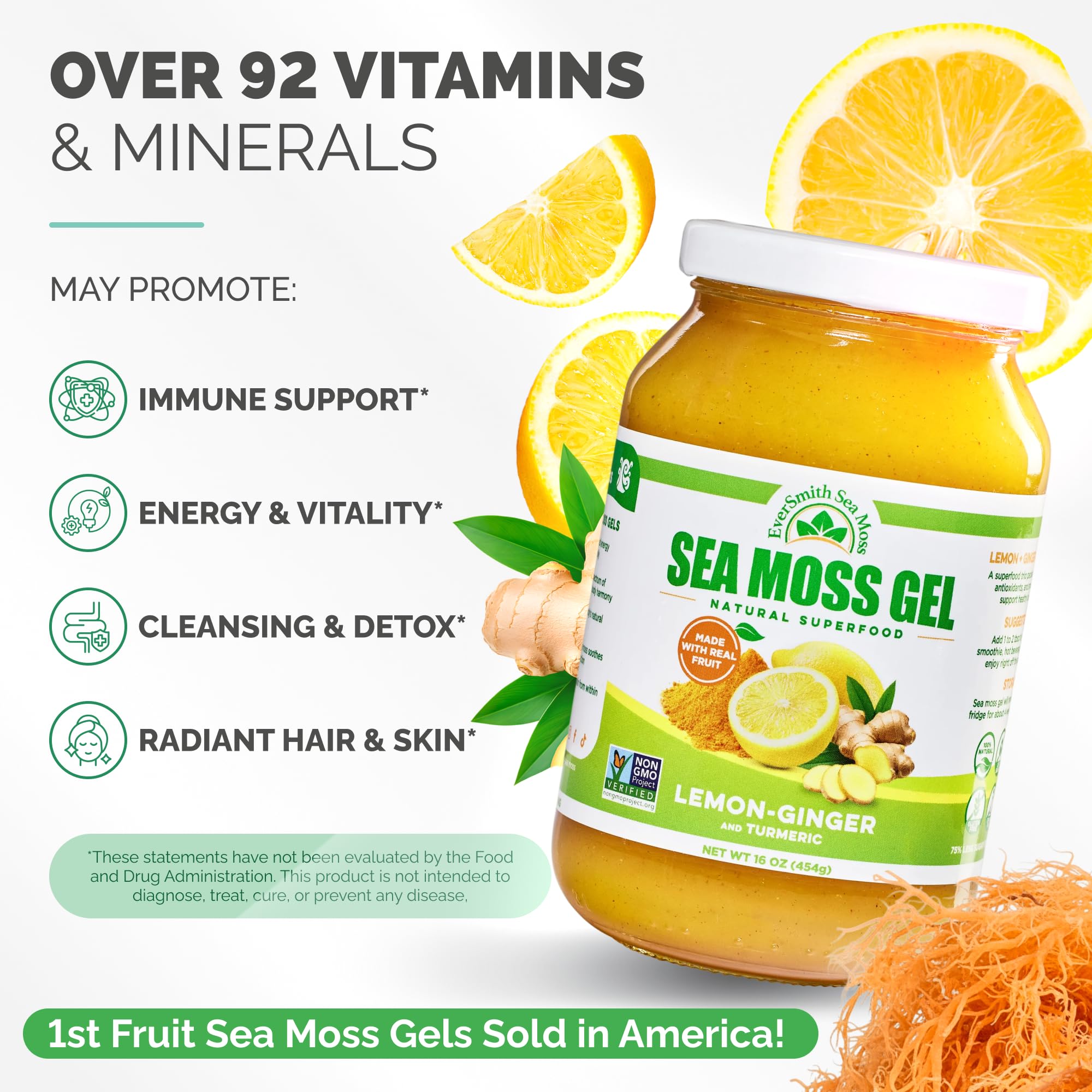 Amazon.com: EverSmith Organics - Wildcrafted Irish Sea Moss Gel