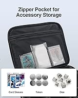 Luxtude Graded Card Storage Box with Adjustable Dividers, Trading