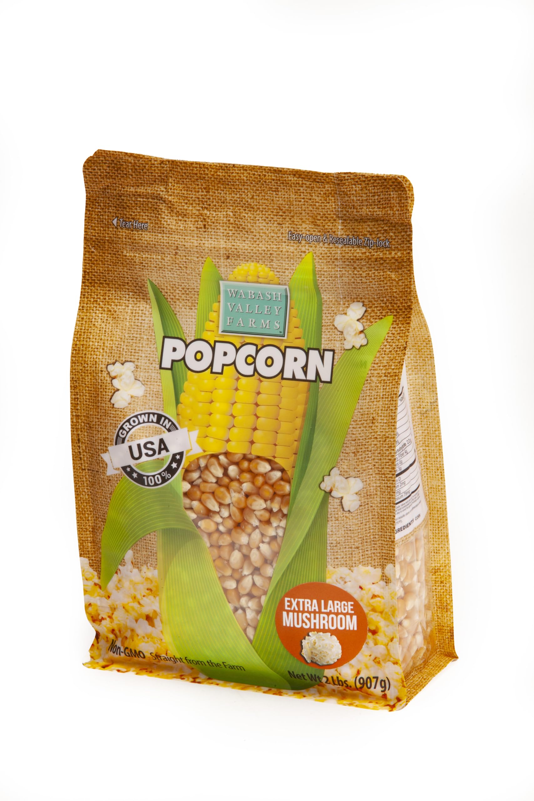 Amazon.com: Extra Large Mushroom Popcorn Kernels - Wabash Valley