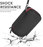 Vista 2 de Geekria Shield - Funda para altavoz compatible con Marshall EMBERTON, funda EMBERTON II/III, funda de repuesto rígida para altavoz portátil, bolsa