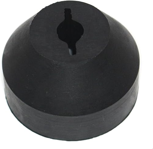 Miniatura 6 de JSP Manufacturing Tapón de línea de cabrestante de goma, sintético, protector de cable o cuerda compatible para su uso en cabrestantes Jeep, ATV,