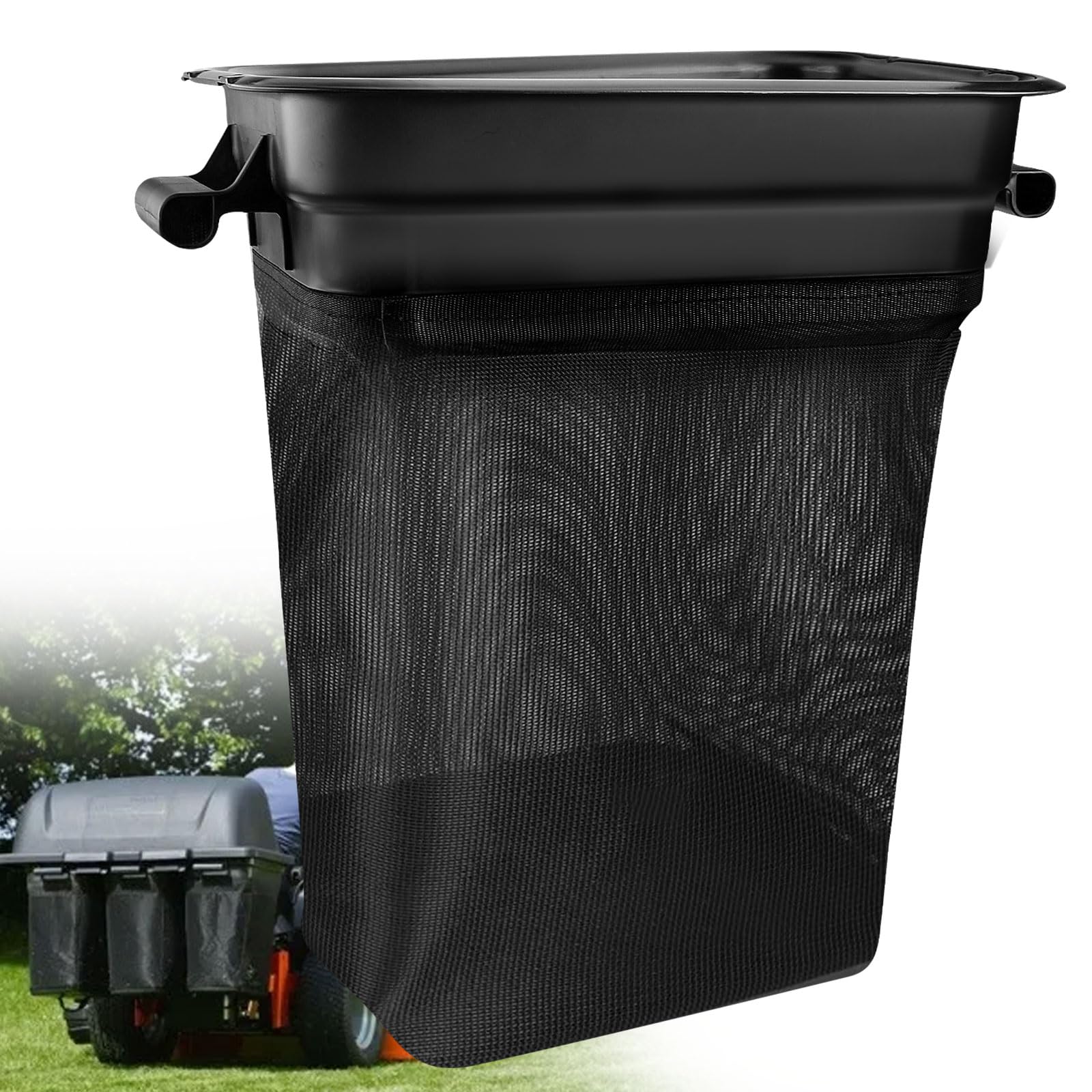 Braveboy 400226 532400226 - Bolsa de contenedor para tractor de césped compatible con Husqvarna/Craftsman/Poulan sustituye a 960730028, 966529103, G483ST, RZ30, RZ3016 para cortadoras de césped Dixon