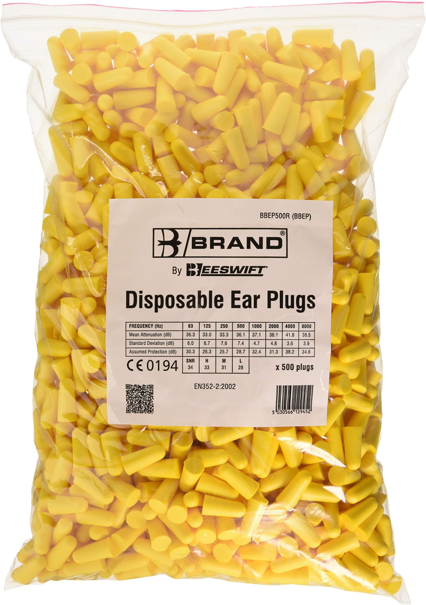 BeeSwift B-BRAND EAR PLUG REFIL PCK 500