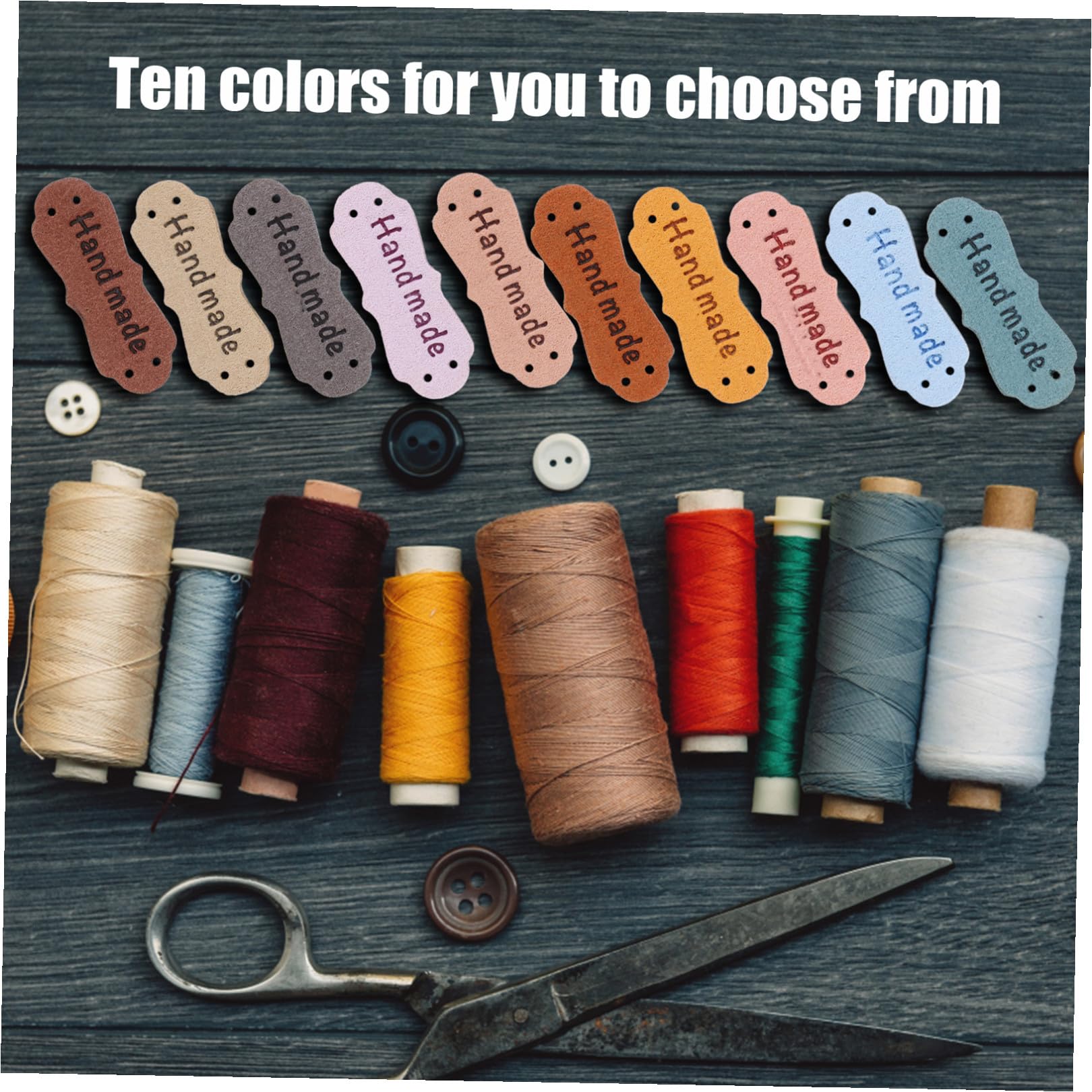 Operitacx 300 Pezzi Di Etichette Colorate Per Vestiti Etichette Con Nome Da Cucire Per Cappelli Fatte A Mano Adesive Per Vestiti Cappelli Colorati