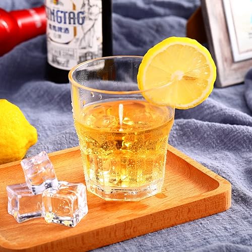 Miniatura 5 de Meanplan Juego de 24 vasos acrílicos reutilizables para beber agua, apilables, inastillables, irrompibles, vasos de agua para bebidas de jugo,