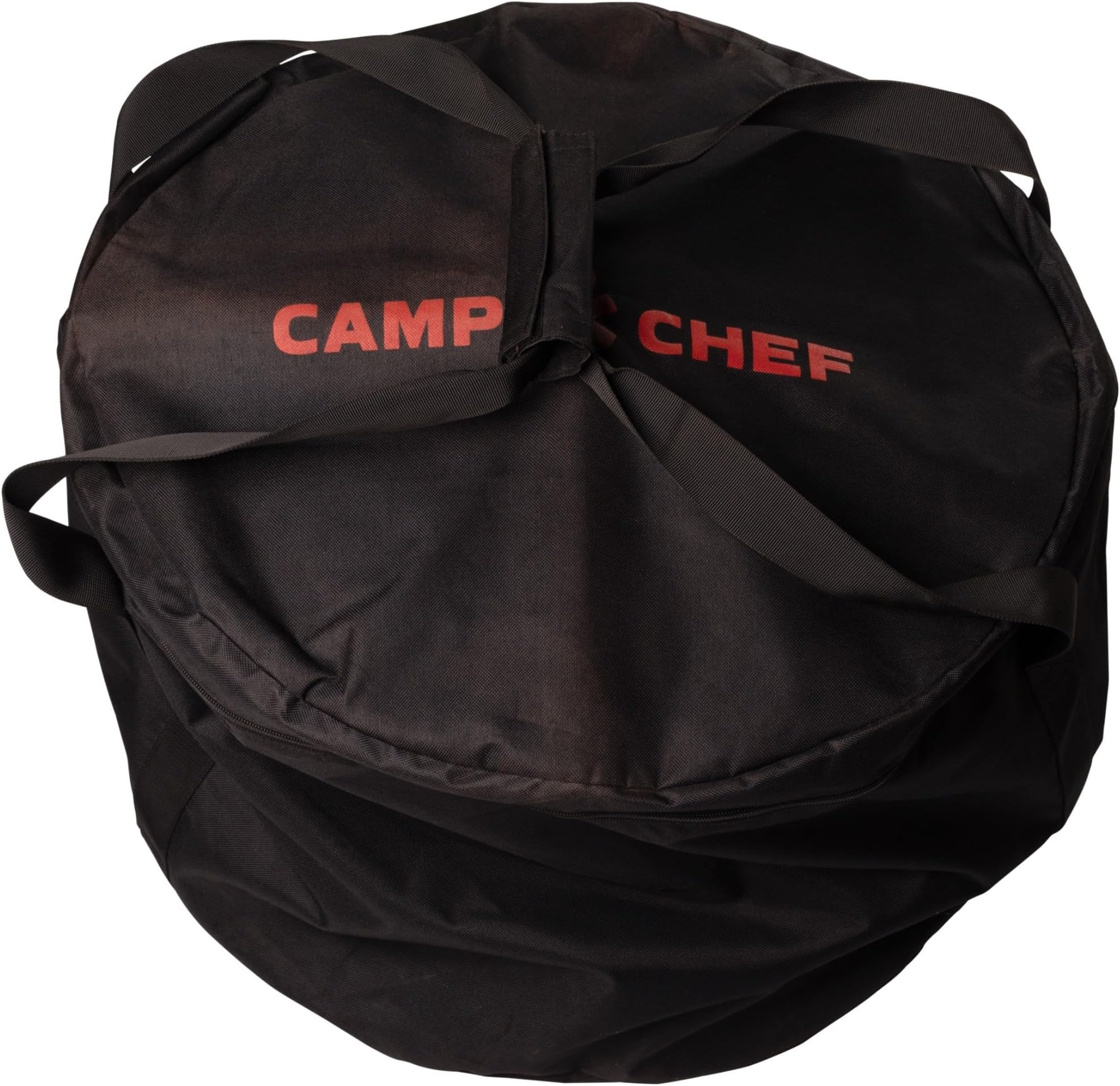 Camp Chef Redwood Fire Pit Carry Bag - Black, Polyester, Wrap Handle, 1 Compartment, 24 Inches Height - For Redwood Fire Pit