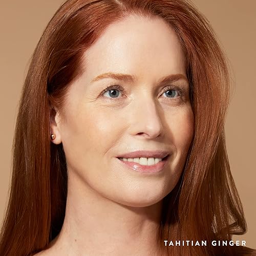 Miniatura 3 de LAURA GELLER NEW YORK Baked Face and Body Frosting - tono Tahitian Ginger, tamaño grande 3 oz, polvo bronceador iluminador, textura cremosa ligera,