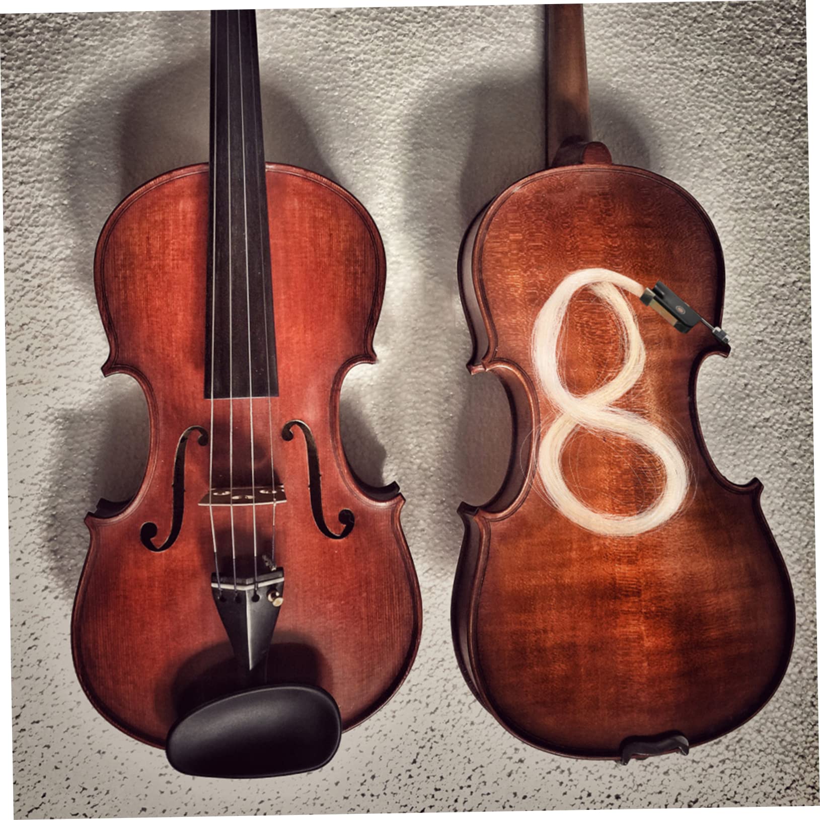 Coda Violino Naturale Cavallo Accessorio Per Strumenti Musicali Facile Da Installare Per Violinisti Principianti e Professionisti
