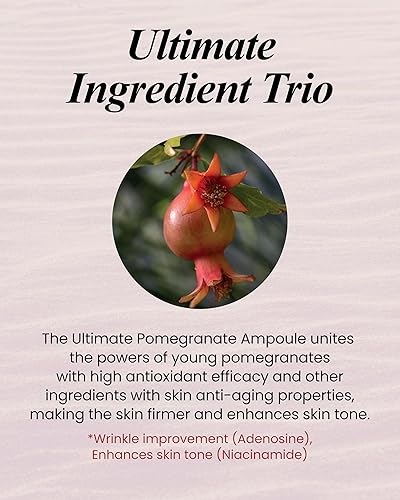 Miniatura 3 de Sooryehan LG Beauty - Juego de ampollas de granada (1.9 fl oz1.86 fl oz), elasticidad de la piel, reducción de arrugas y mejora del tono de la piel