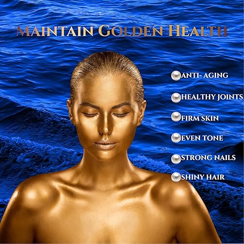 Miniatura 2 de Polvo de péptidos de colágeno marino con ácido hialurónico, coenzima Q10, vitamina C, promueve una piel firme, uñas fuertes y cabello,