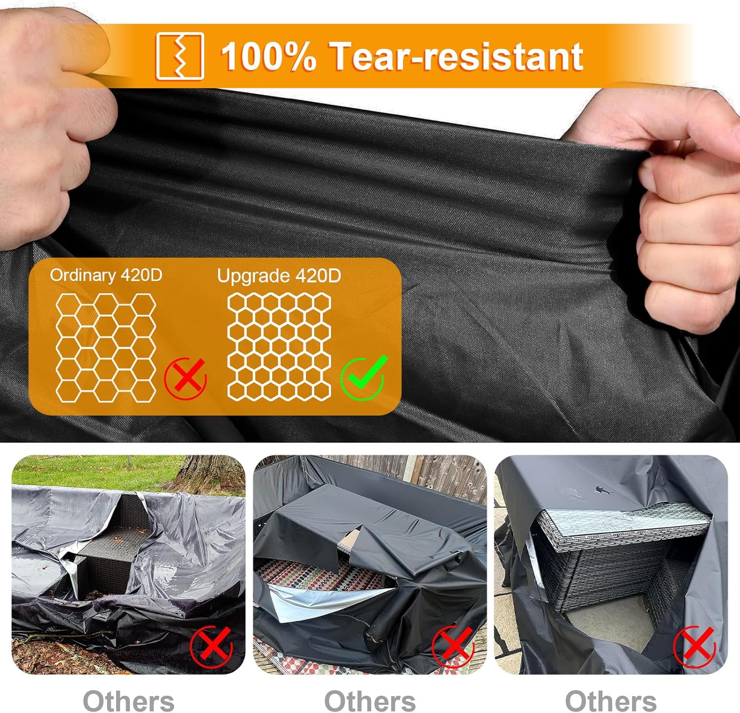 Durable Waterproof Patio Furniture Covers for Year-Round Protection